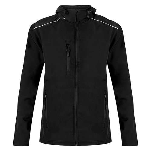 image du produit Veste softshell Homme 330gr/m2 avec col montant