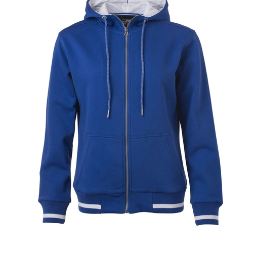 image du produit Veste sweat femme, zip métal YKK