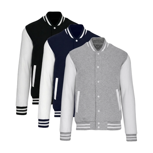image du produit Veste TEDDY - 7 boutons pression blanc - fabrication europe